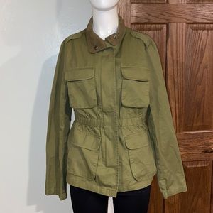 Love Tree Green Utility Jacket